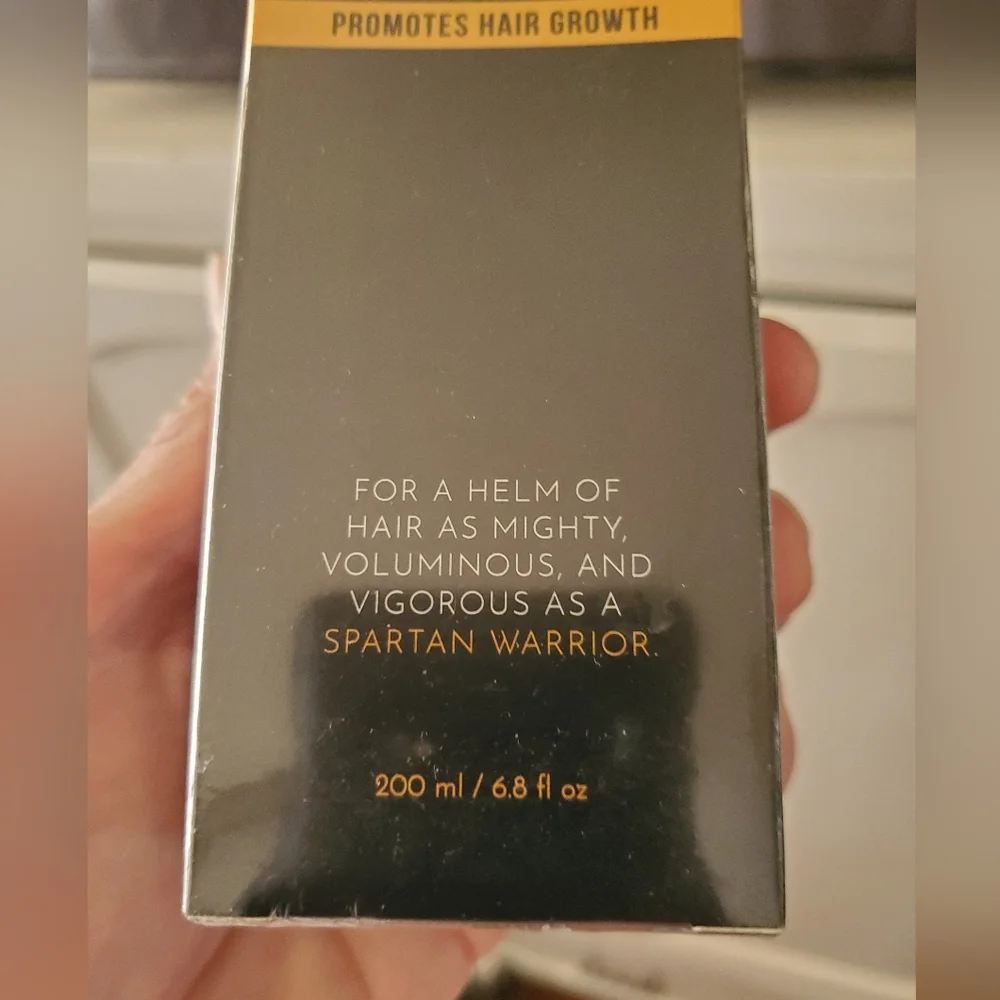 SPARTAN HAIR GROWTH FORMULA SHAMPOO TWO (2) BOTTLES SEALED. NIB. NWT.